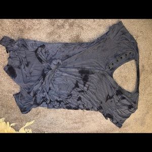 Marshall’s tie dye v-neck tee